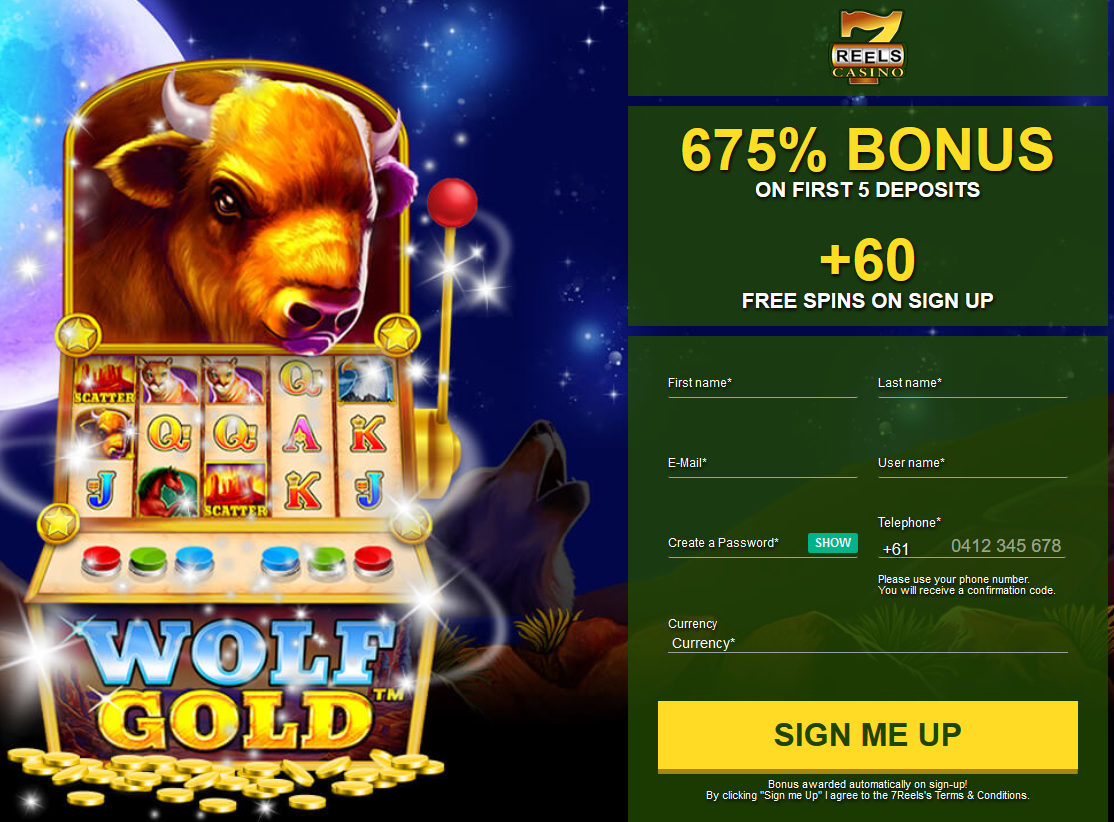 7Reels Casino  Get 675% Bonus On Sign Up