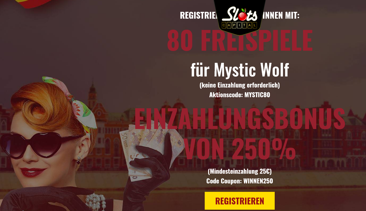 Slots
Capital BE 80 Free Spins (Belgium -
German