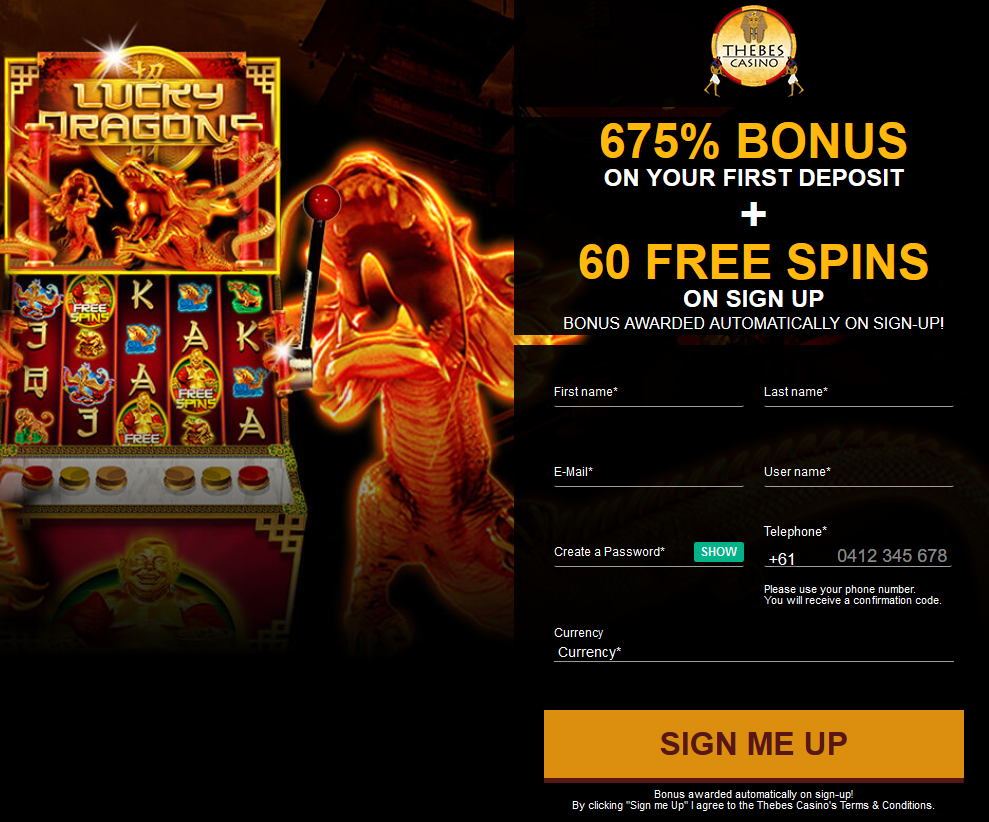 Thebes Casino  Get 675% Bonus On Sign Up  Thebes Casino