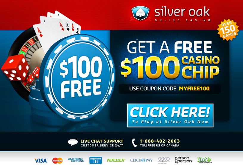 Silver Oak│$100 Free Chip